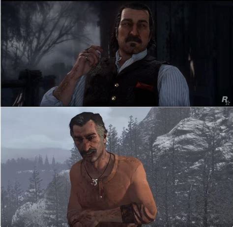 Dutch Rdr Vs Rdr2 Love That Theyve Made Him Look Younger More