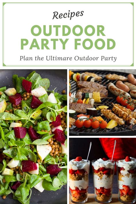 Outdoor Party Food Ideas Outdoor Party Foods Spring Party Food