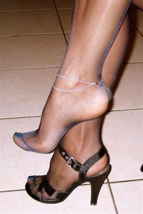 Beautiful Female Legs In Nylon Nylon Foot Fetish Sexy