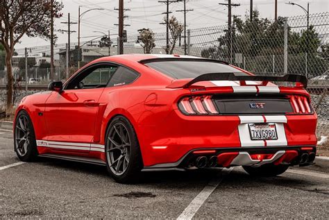 Race Red Mustang Gt Gets A New Color Combo Sporting Project 6gr 10 Ten