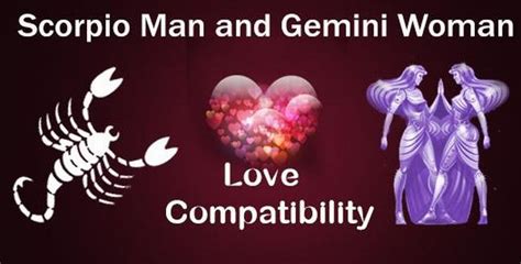 Scorpio Man And Gemini Woman Love Compatibility