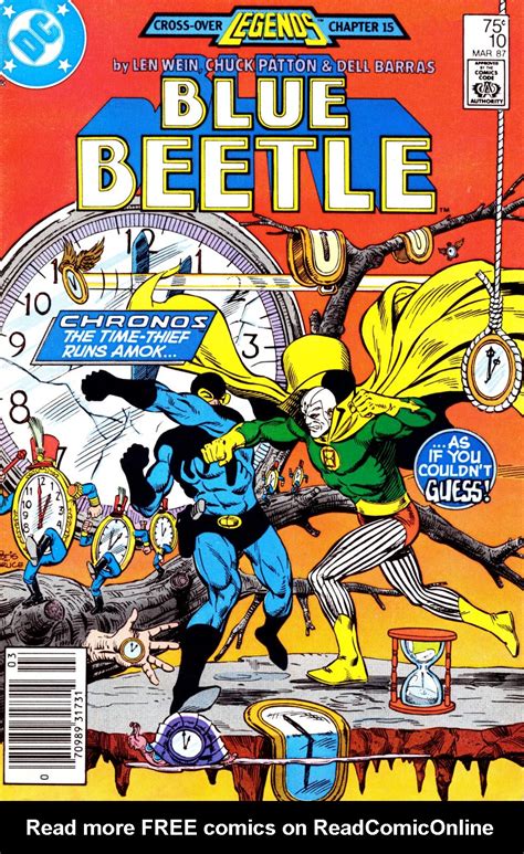Read Online Blue Beetle 1986 Comic Issue 10