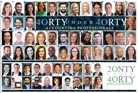 The 2021 Cpa Practice Advisor 40 Under 40 Professionals And 20 Under