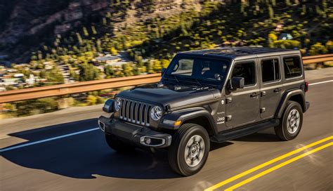 The 2018 Jeep Wrangler Unlimited Sahara Spied With 45000 Base Price