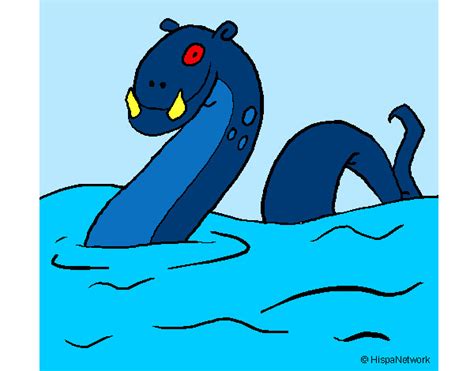 Dibujo De Monstruo Del Lago Ness Pintado Por Victorfll En Dibujos Net