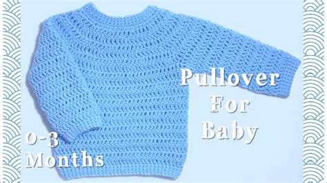 How To Crochet A Baby Boy Sweater