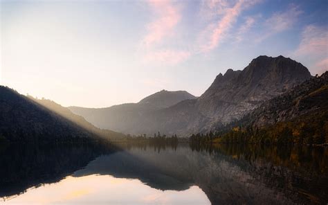 Download Wallpaper 3840x2400 Mountains Lake Reflection Water