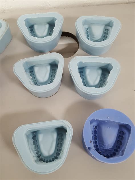 18x Silicon Dental Impression Teeth Molds Moulds Lab