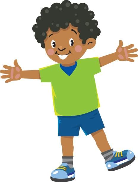 Curly Hair Boy Illustrations Royalty Free Vector Graphics And Clip Art