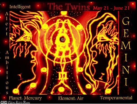 The Twins Gemini Zodiac Signs Neon Signs