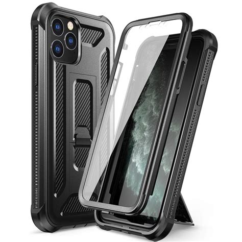 Dexnor Iphone 11 Pro Case With Screen Protector And Kickstand Military