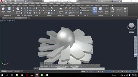 How To Make A 3d Jet Engine Or Air Engine In Autocad 2017 3dlearners