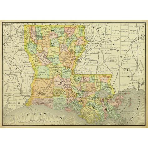 Louisiana Treasure Maps