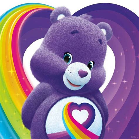 Pin By Pinner On Care Bear Rainbow Heart Bear Care Bear Birthday
