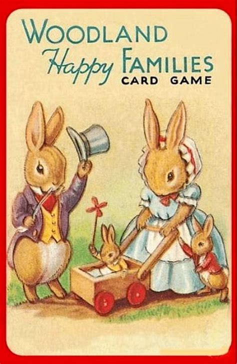 Shuffle and deal the cards as equally as possible. Woodland Happy Families | Happy families card game, Family ...