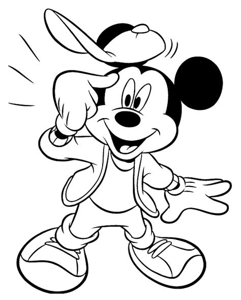 First appearing in the 1928 theatrical short, steamboat willie, she is the longtime girlfriend of mickey mouse, known for her. Mickey Mouse Coloring Pages 2 | Coloring Pages To Print