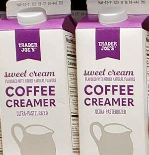 Personalized health review for trader joe's coffee creamer, vanilla: Trader Joe's Sweet Cream Coffee Creamer Reviews - Trader ...
