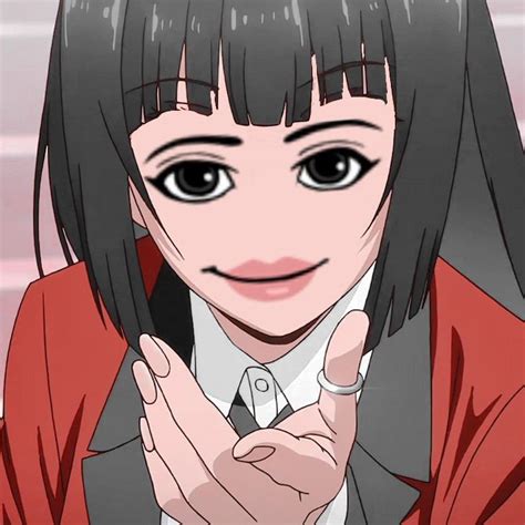 Yumeko Jabamai X Roblox Face Anime Funny Nezuko Meme Face Roblox Memes