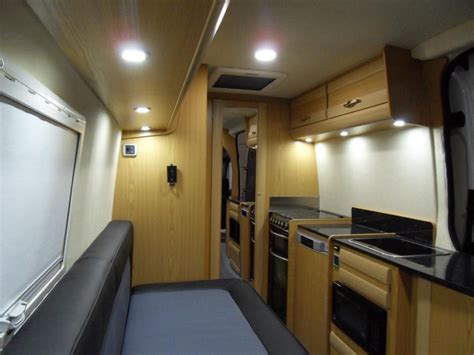 The cf adds extra cabinets and sleeps five. Luxury motorhome conversion www.mclarensportshomes.co.uk ...