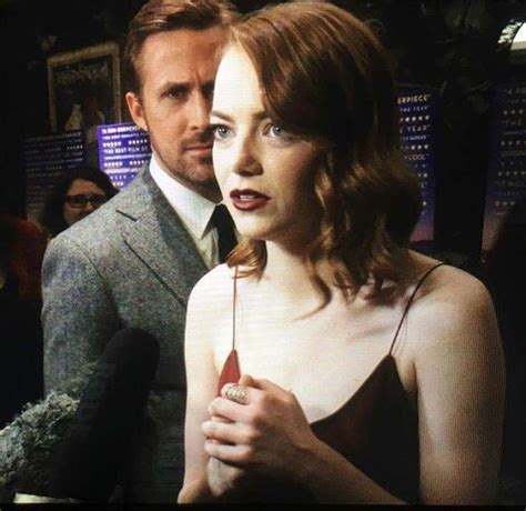 With Ryan Gosling Emma Stone Movie Stars Ryan Gosling