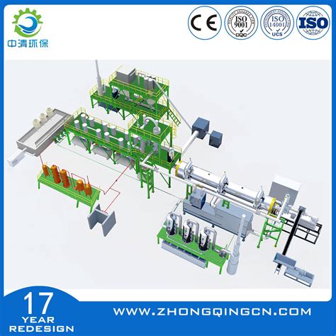Zero Emission Waste Garbage Sorting Pyrolysis Machine With Ce Sgs Iso China Waste Tire