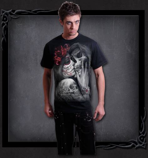 tričko spiral posmrtný polibek dead kiss dt254600 spiral cz gothic metalová trička