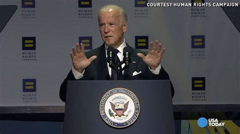 Biden Jokes About Homophobic Presidential Candidates