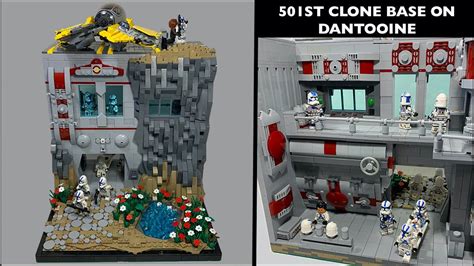 Lego 501st Clone Base On Dantooine Moc Youtube