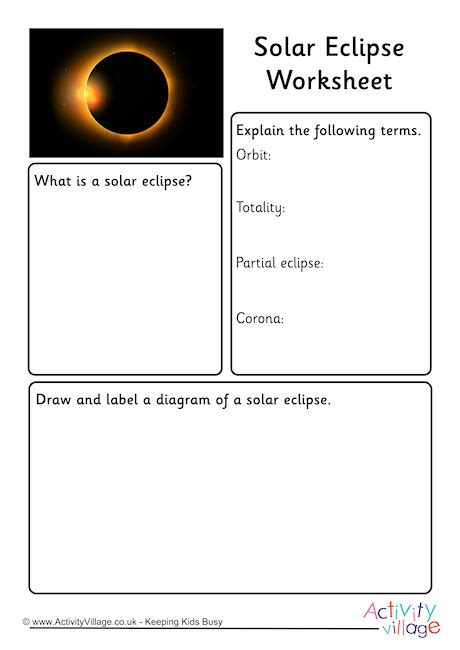 2004 lunar eclipse sequence the total lunar eclipse of 2004 oct 28 was widely visible from the usa. 30 Solar And Lunar Eclipses Worksheet - Worksheet Database ...