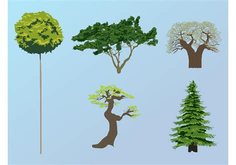 Tree Vectors Download Free Vector Art Stock Graphics
