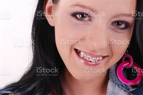 Happy Teen With Braces Stock Photo Download Image Now 18 19 Years