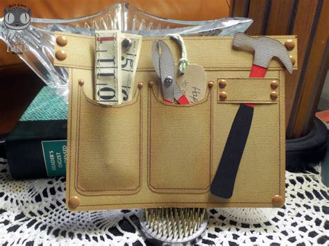 Make your card stand out using our design tools. Handy Man Tool Belt: A Handmade Birthday Card - Alice ...