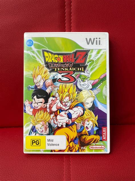 Dragon Ball Z Budokai Tenkaichi 3 For Nintendo Wii Allflow Mx