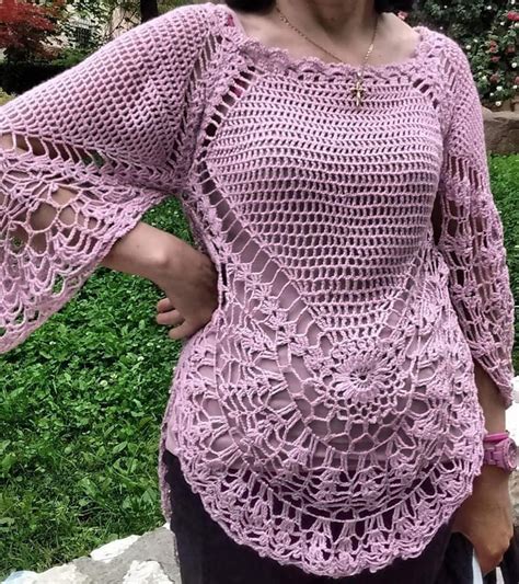 Blouse Crochet Openwork Tutorial 🧵 Crochet Patterns