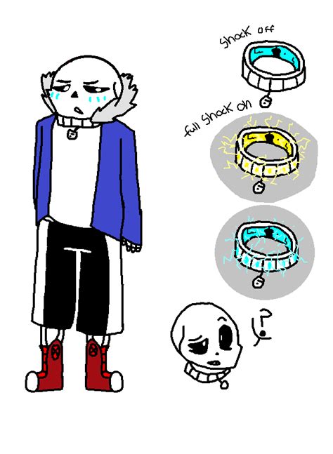 Sans is in heat l.wtf. Collar Sans Reff by scar-sin on DeviantArt