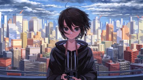 3840x2160 Anime Girl With Camera 4k Wallpaper Hd Anime 4k