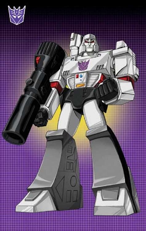 Decepticon Leader Megatron Grid By Dan The On