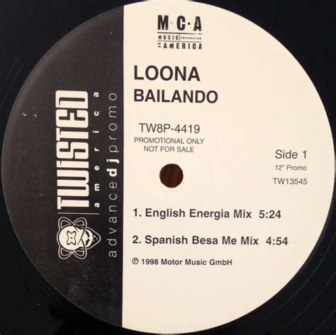 Loona Bailando 1998 Vinyl Discogs