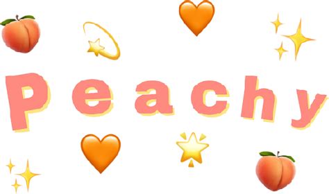 Peach Aesthetic Png