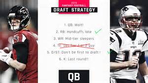 Not enough time is spent on fantasy football draft strategies even though it's an easy edge to gain. 2019 Fantasy QB Tiers, Draft Strategy | Sporting News