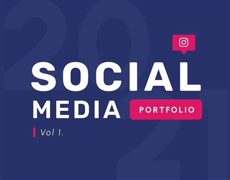 Social Media Portfolio Vol 1 Behance