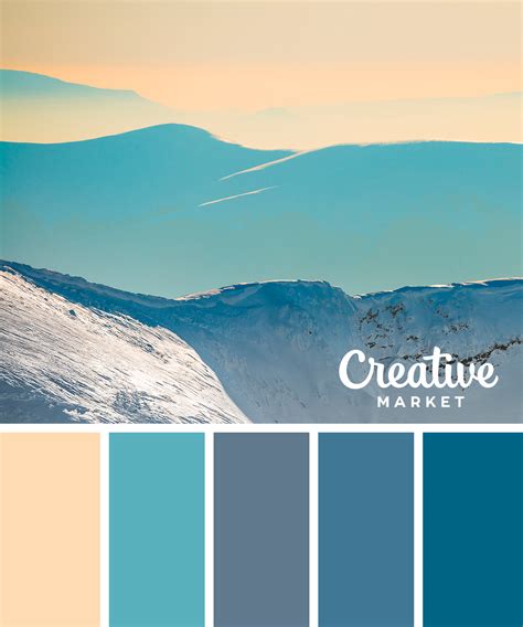 15 Downloadable Color Palettes For Winter Creative Market Blog