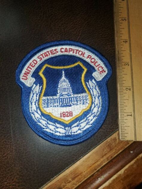 Vintage Police Department Patch United States Capitol Police Ebay