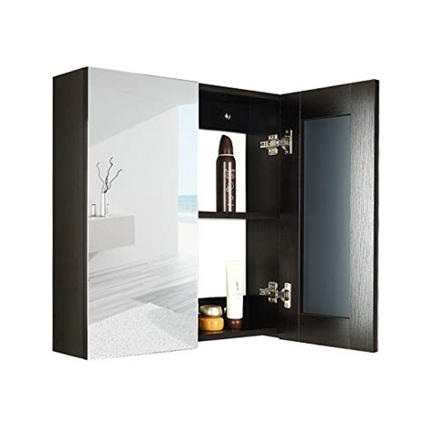 In addition to those features, the mirror is. 24 Inches Wide Wall Mount Mirrored Bathroom Medicine ...