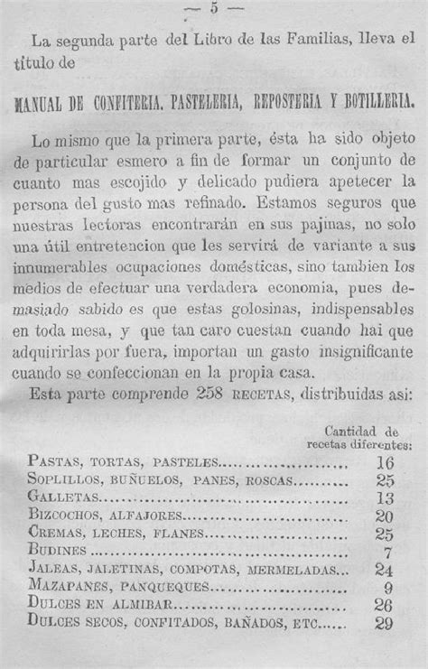 Libro Editado En 1876 Conteniendo 258 Recetas De Postres De Toda Clase