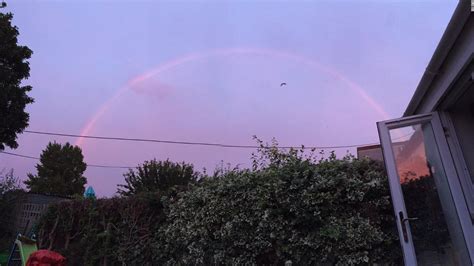 Pink Rainbows Light Up Sky In England Cnn