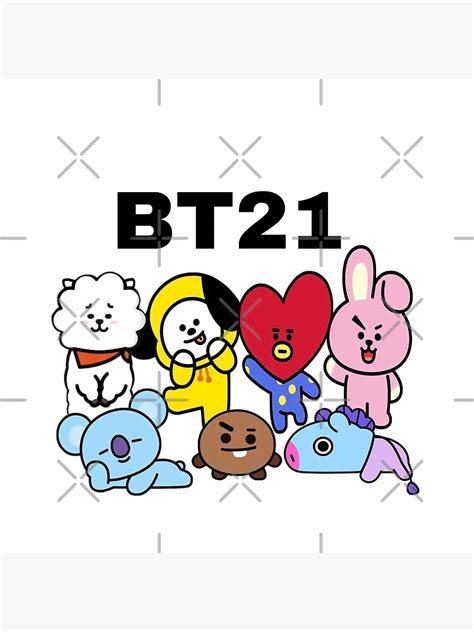 Koya Wake Up Bt21 Poster For Sale By Tinyheartist Redbubble