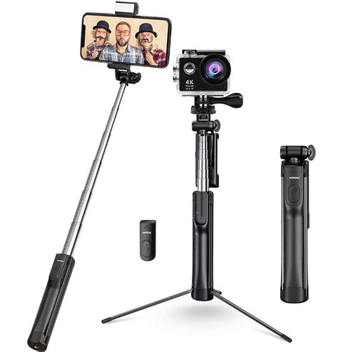 Mua Mpow Selfie Stick Tripod All In Portable Extendable Selfie Stick With Bluetooth Remote