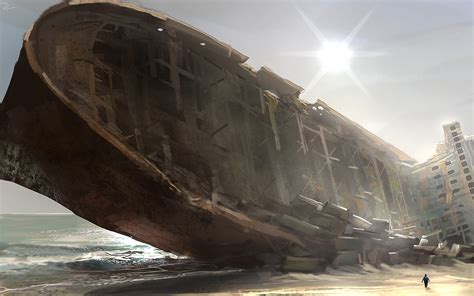 Cargo Ship By Denis Loebner Scrolller