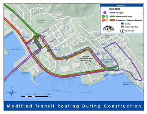 Bus Schedules Routes Change Today As Construction Begins Juneau Empire